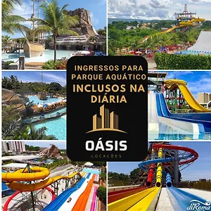 Spazzio Diroma Acqua Park Luxo - Parque Aquatico Incluso Caldas Novas